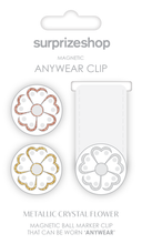 Load image into Gallery viewer, Surprizeshop Ladies Golf Ball Marker Magnetic Anywear Clip
