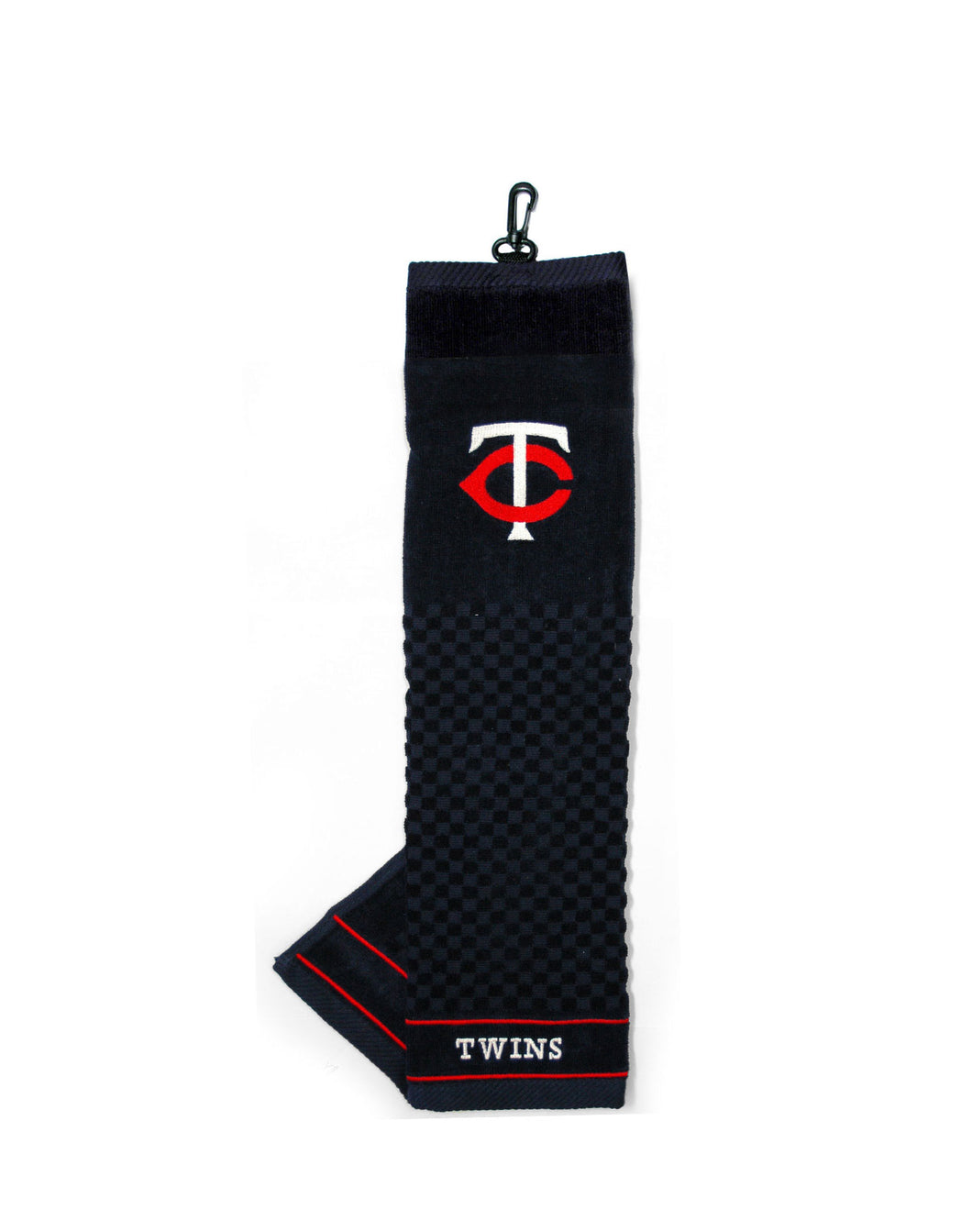 MLB Major League Baseball Official Golf Tri-Fold Towel. Minnesota Twins.