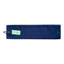 Load image into Gallery viewer, Northern Golf Microfibre Golf Towel. Navy, Orange, Pale Pink, Royal Blue.
