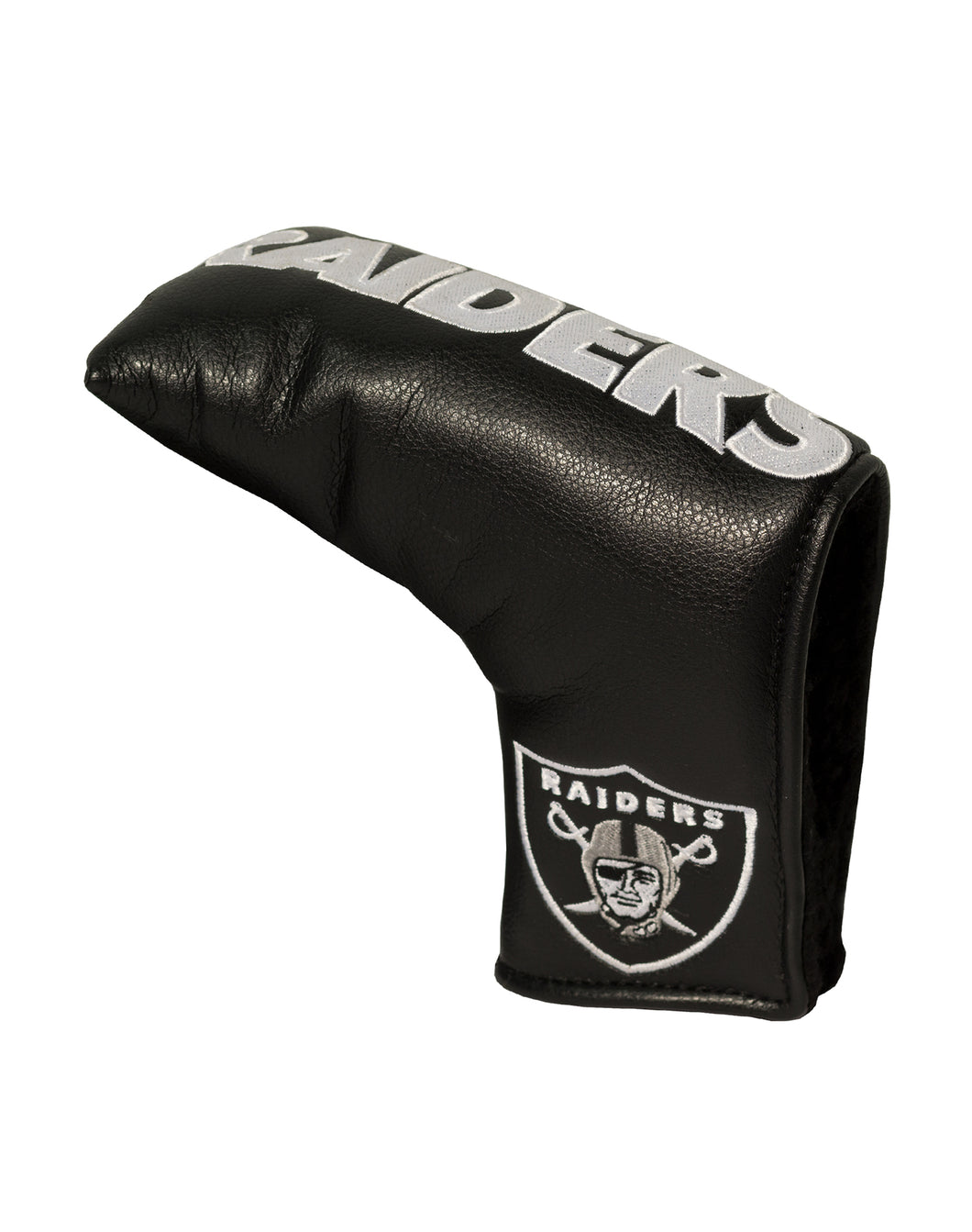 NFL Official Vintage Golf Blade Style Putter Headcover. L A Raiders