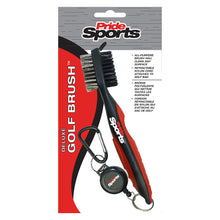 Load image into Gallery viewer, Pride Sports Deluxe Golf Brush. Red/Black.
