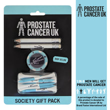 Load image into Gallery viewer, Golf Society Gift Pack - Supports Prostate Cancer UK. Pencils, Tees and Marker.
