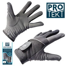 Load image into Gallery viewer, A Pair of Pro Tekt Men's Premium Rain Golf Gloves - Black. Size Small, Medium, Large or XL
