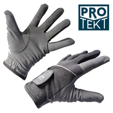 Load image into Gallery viewer, A Pair of Pro Tekt Men's Premium Rain Golf Gloves - Black. Size Small, Medium, Large or XL
