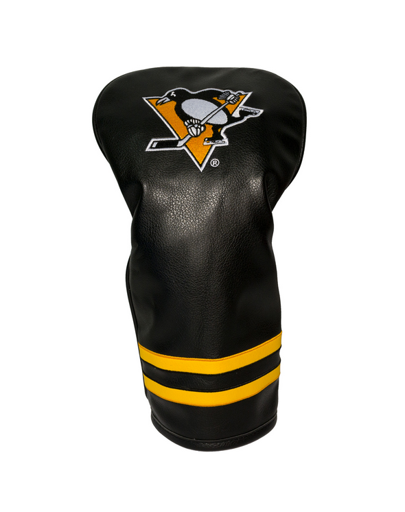 NHL Official Vintage Golf Driver Cover. Pittsburg Penguins