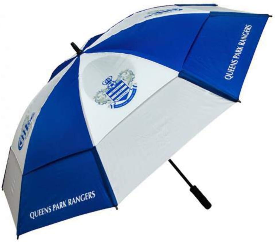 QPR Queens Park Rangers Tourvent Double Canopy Golf Umbrella.