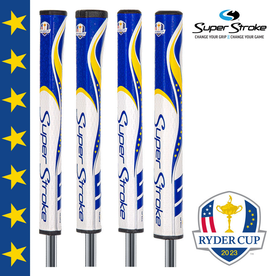SuperStroke Golf Ryder Cup Limited Edition Europe Putter Grip . GT and Slim.