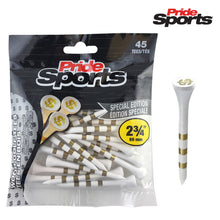 Load image into Gallery viewer, Pride Sports Special Edition  Golf Tees. Money. Dollar. Pack of 45 Tees
