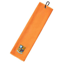 Load image into Gallery viewer, Northern Golf Microfibre Golf Towel. Navy, Orange, Pale Pink, Royal Blue.
