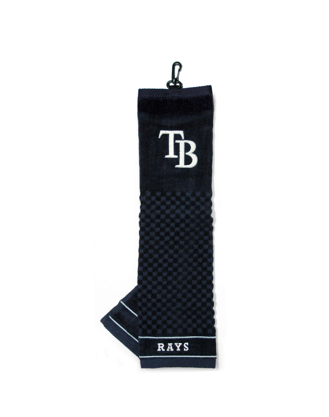 MLB Major League Baseball Official Golf Tri-Fold Towel. Tampa Bay Rays.