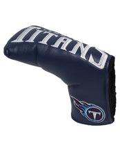 Load image into Gallery viewer, NFL Official Vintage Golf Blade Style Putter Headcover. Tennessee Titans
