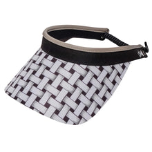 Load image into Gallery viewer, SALE Glove It Shadow Weave Design Ladies Golf Visor, Glove or Wristlet Bag.
