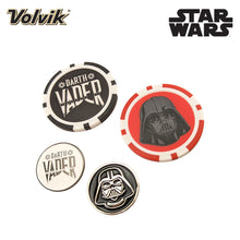 Load image into Gallery viewer, Volvik Star Wars Darth Vader Ball Marker / Poker Chip Marker Gift Set.
