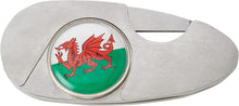 Load image into Gallery viewer, Asbri Wales Pitchmaster Divot Tool and Magnetic Golf Ball Marker
