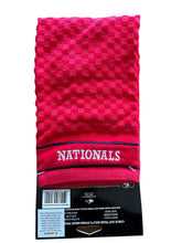 Load image into Gallery viewer, MLB Major League Baseball Official Golf Tri-Fold Towel. Washington Nationals.
