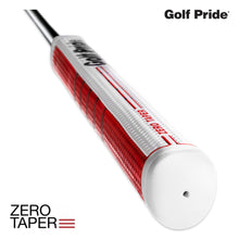 Load image into Gallery viewer, Golf Pride Zero Taper Putter Grip. Shape Straight. Colour Red.
