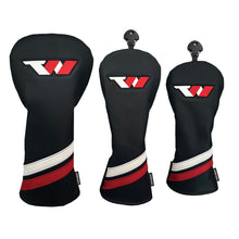 Load image into Gallery viewer, Tom Wishon Golf Black Stripe Driver, Fairway or Hybrid Headcover.
