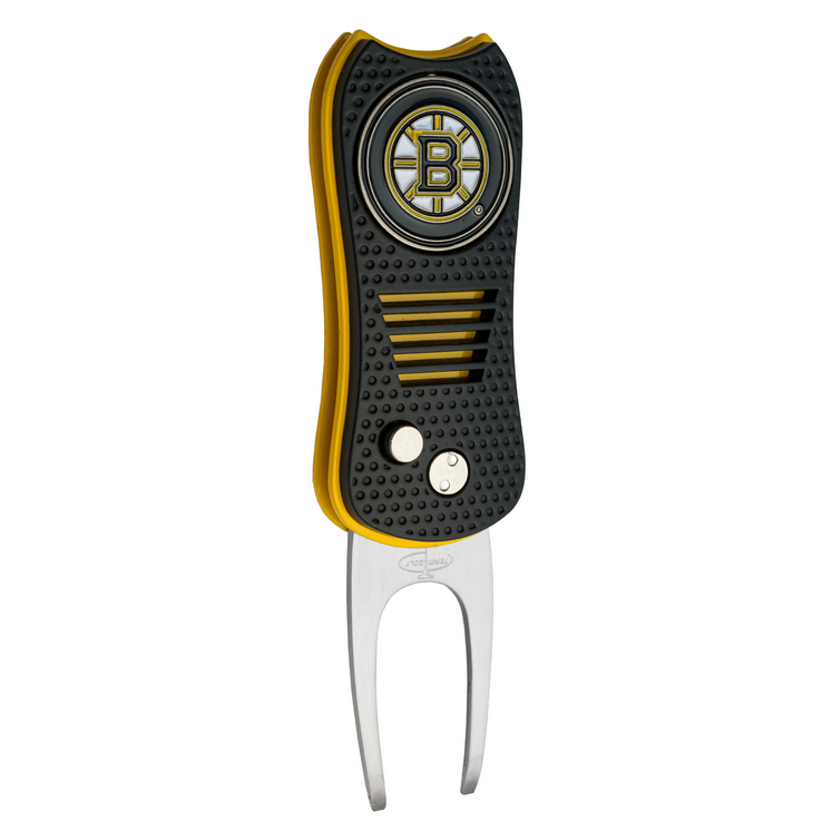 NHL Official Switchflix Divot Tool. Boston Bruins