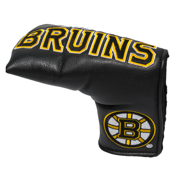 NHL Official Vintage Golf Blade Style Putter Cover. Boston Bruins
