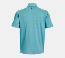 Load image into Gallery viewer, Under Armour T2G Printed Polo - Glacier Blue
