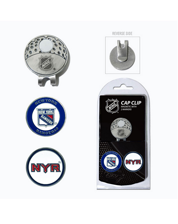 NHL Official Hat Clip. New York Rangers