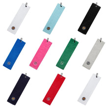 Load image into Gallery viewer, Northern Golf Velour Golf Towel. Navy, Orange, Pale Pink, Royal Blue.Etc
