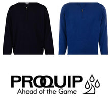 Load image into Gallery viewer, Proquip Mens PQ Merino Lined 1/4 Zip Water Repellent Golf Sweater Pullover Navy or Royal Blue. M to XXL
