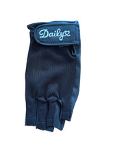 Load image into Gallery viewer, Daily Sports Leather Left Hand Half Finger Sun Glove. Small, Medium or Large. White, Pink or Black.
