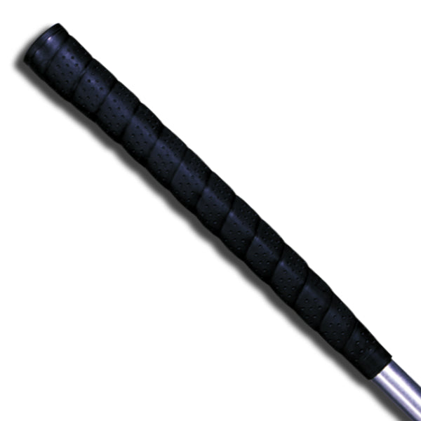 Tacki Mac Round Cap Pistol Golf Putter Grip. Black Standard Size.