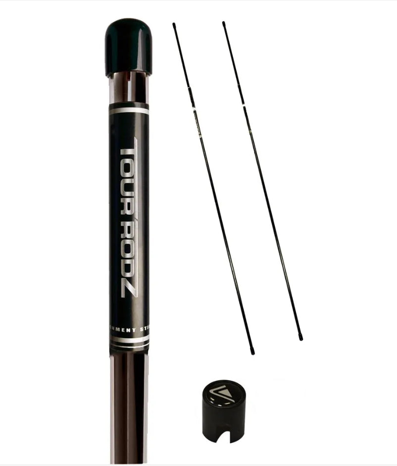 Longridge Tour Rodz Alignment Sticks 2pc - Black