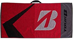 Bridgestone Golf Tour B Towel. Red.