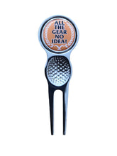 Load image into Gallery viewer, Hole in One, Nearest the Pin, Longest Drive etc Design Golf Divot Tool With Detachable Golf Ball Marker
