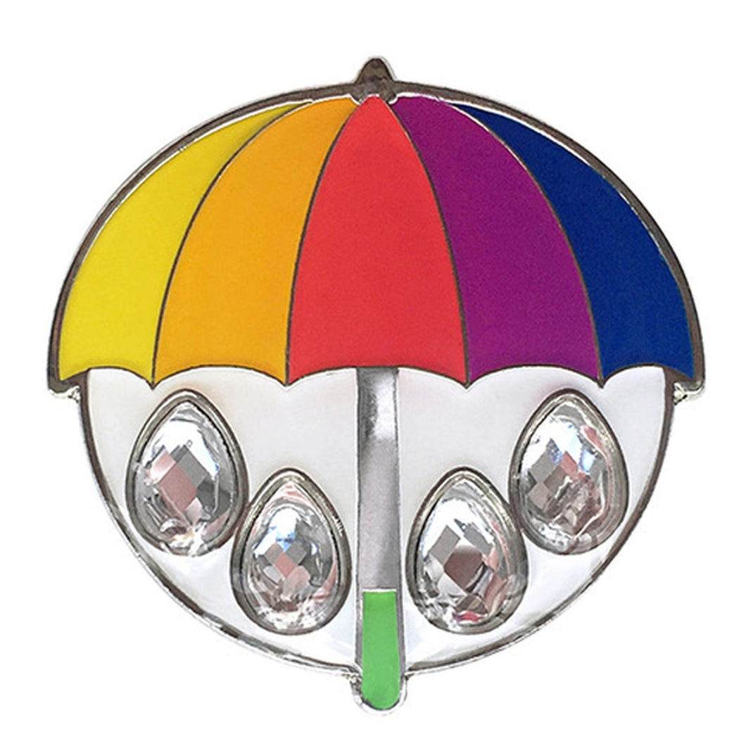 Surprizeshop Multi Colour Umbrella Golf Ball Marker.