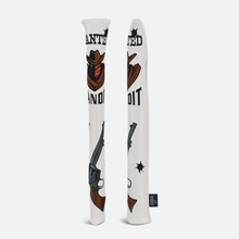 Load image into Gallery viewer, PRG Originals Most Wanted Design Golf Alignment Sticks Cover.
