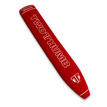 Load image into Gallery viewer, 2 Thumb The Original Classic Golf Putter Grip. Red.
