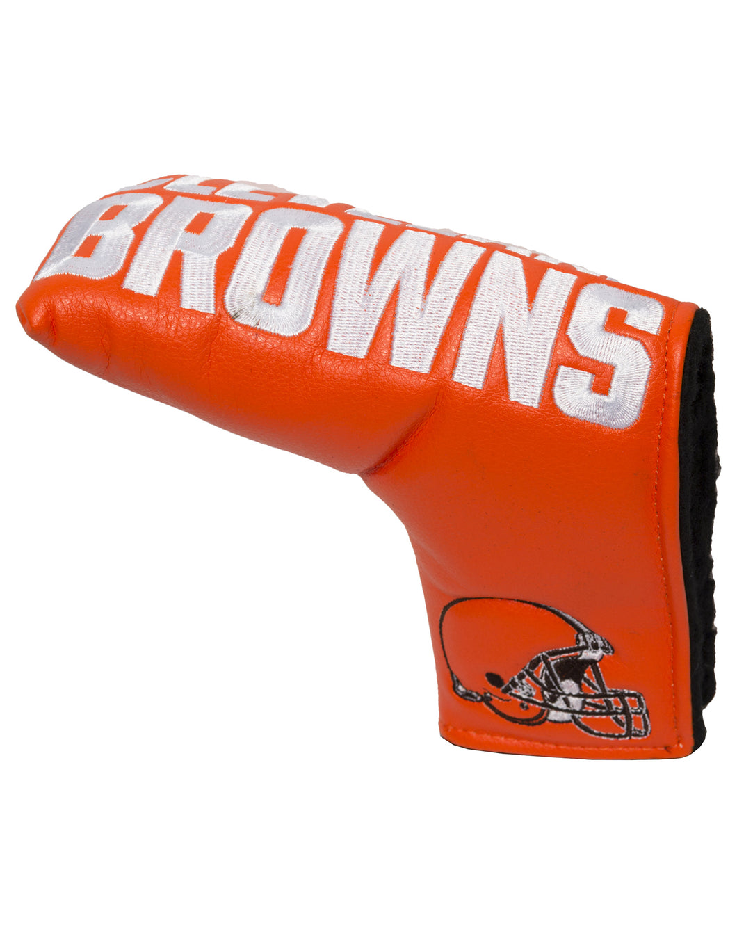 NFL Official Vintage Golf Blade Style Putter Headcover. Cleveland Browns.