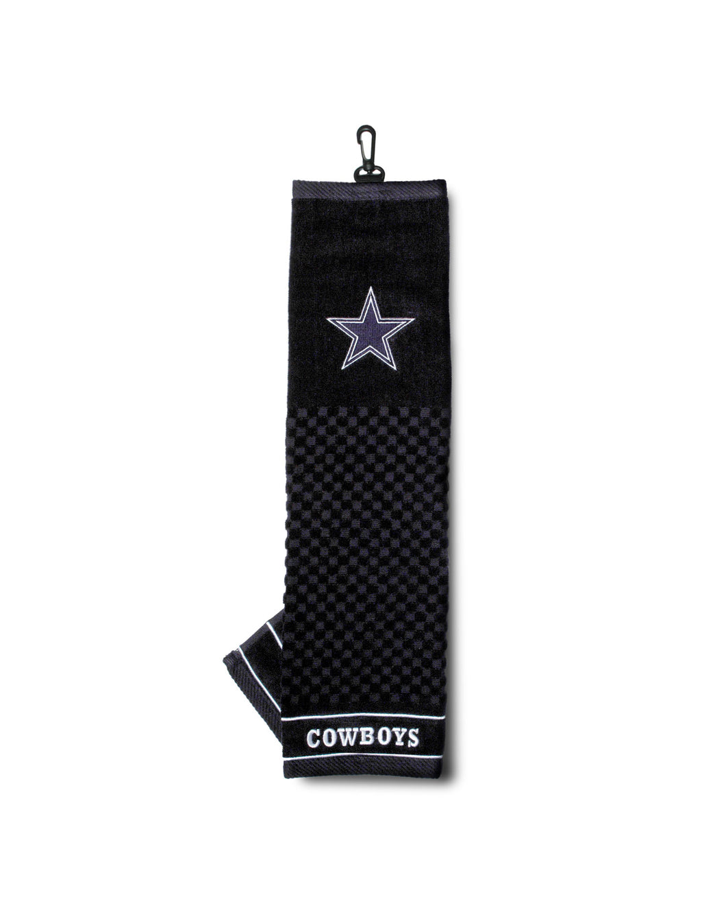 NFL Official Team Crested Tri Fold Golf Towel. Dallas Cowboys.