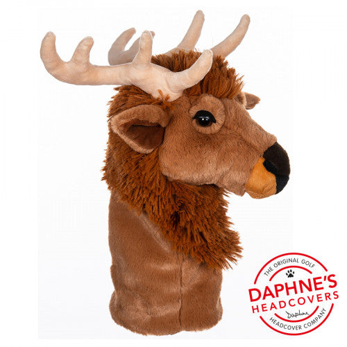 Daphne Golf Driver Headcover. Wildlife Collection. Elk.