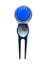 Load image into Gallery viewer, Europe or USA Design Golf Divot Tool With Detachable Golf Ball Marker
