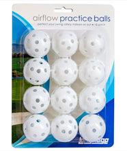 Load image into Gallery viewer, Longridge White Airflow Balls. 12 Pack
