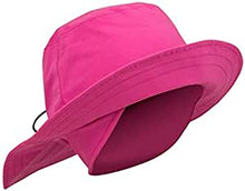 Load image into Gallery viewer, Surprizeshop Ladies Fleece Lined Waterproof Rain Hat. Pink, Navy or Black.
