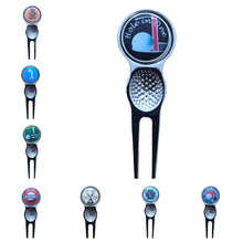 Load image into Gallery viewer, Hole in One, Nearest the Pin, Longest Drive etc Design Golf Divot Tool With Detachable Golf Ball Marker
