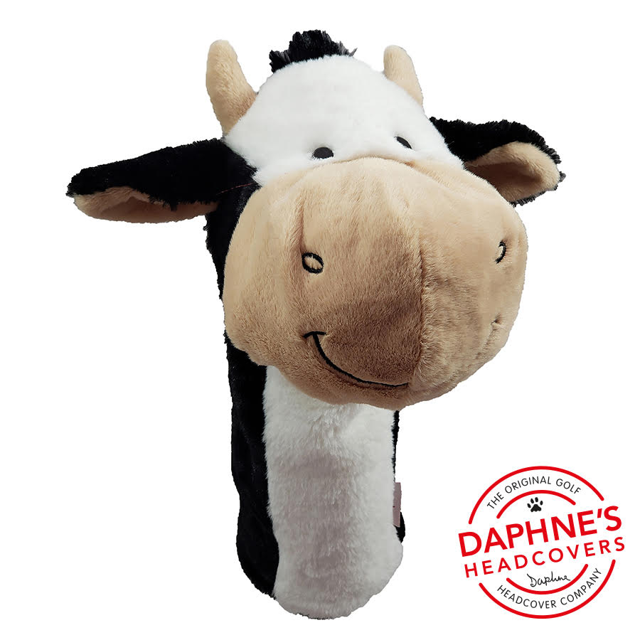 Daphne Golf Driver Headcover. Farmyard Collection. Happy Cow.