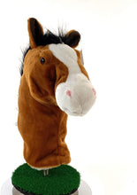 Load image into Gallery viewer, Creative Covers for Golf Unisex&#39;s Horse Golf Headcover, Brown.
