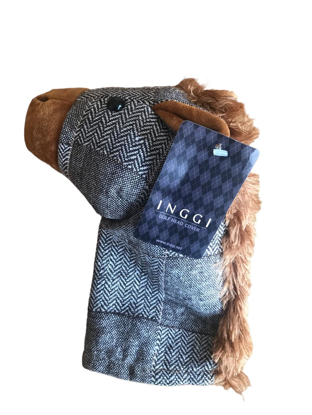 Inggi Teddy Bear Golf Hybrid or Rescue Headcover. Horst. Horse.