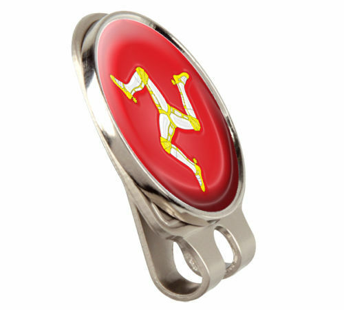 Isle of Man Hat Clip and Golf Ball Marker