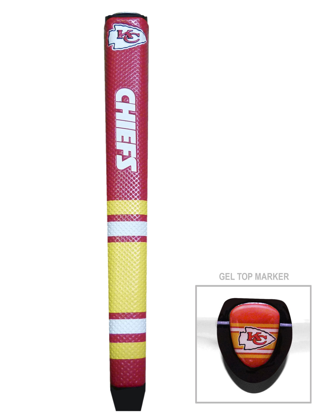 NFL Official Golf Jumbo Putter Grip. Kansas City Chiefs.