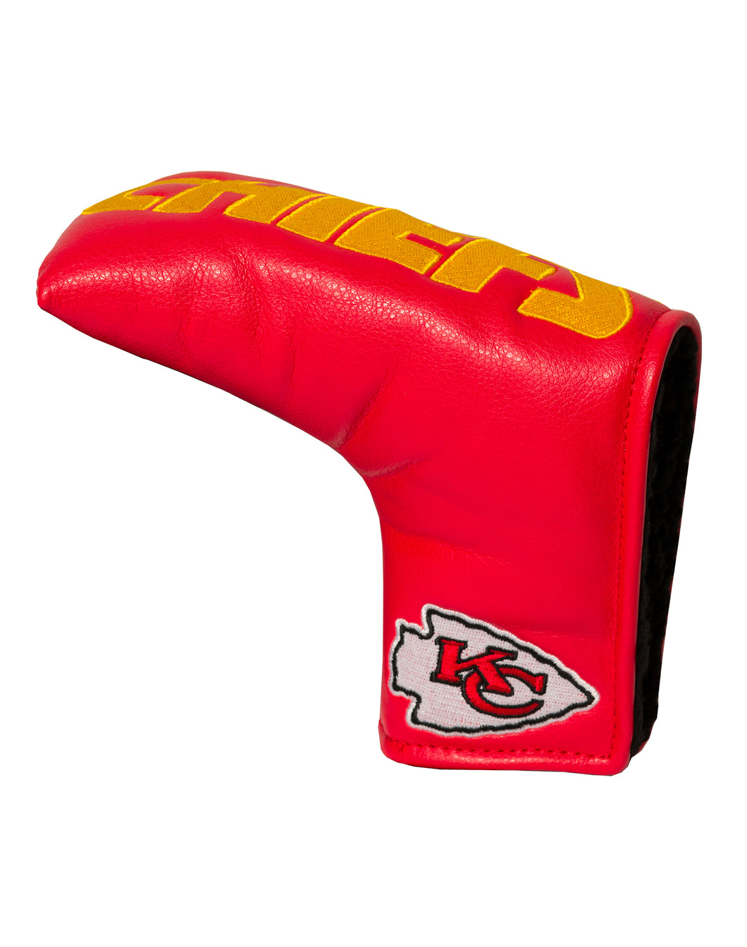 NFL Official Vintage Golf Blade Style Putter Headcover. Kansas City Chiefs.
