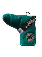 Load image into Gallery viewer, NFL Official Vintage Golf Blade Style Putter Headcover. Miami Dolphins.
