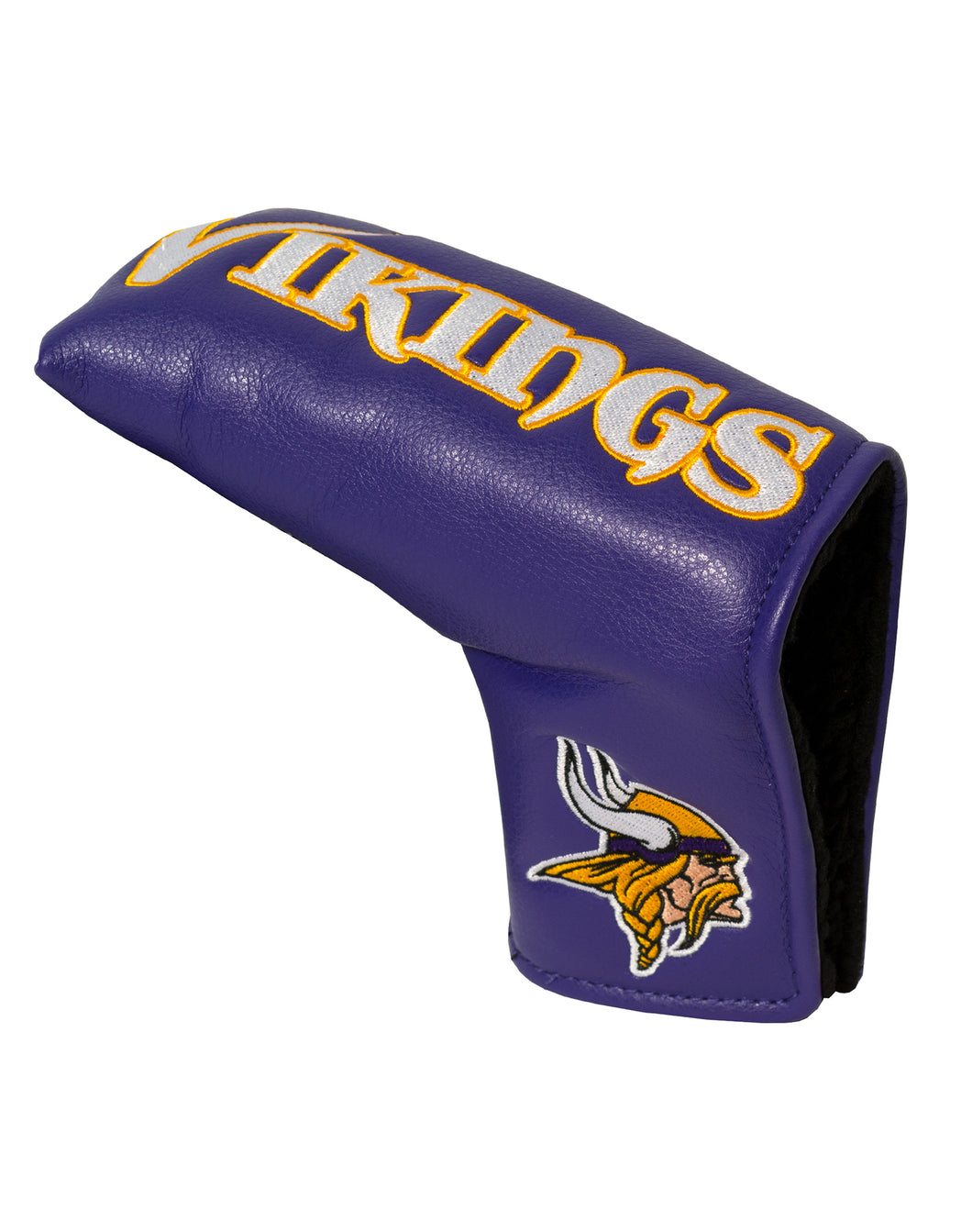 NFL Official Vintage Golf Blade Style Putter Headcover. Minnesota Vikings.